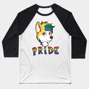 Gay Pride - Furry Mascot Baseball T-Shirt